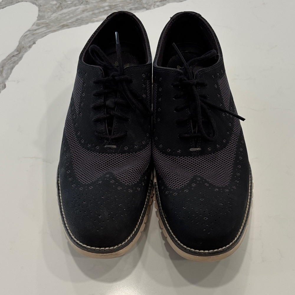 Cole Haan size 7.5 two tone Men's Oxford‎ Shoes
